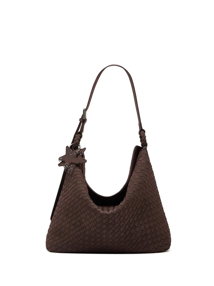 Bottega Veneta Intrecciato Hobo Bag Brown - 5
