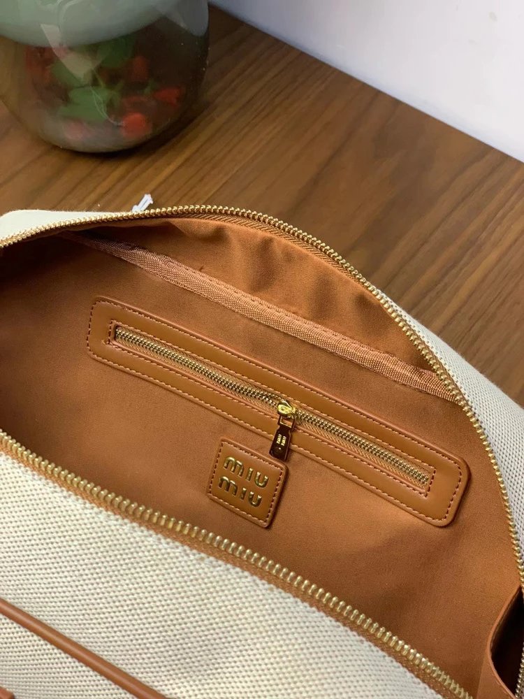 Miu Miu Boston Bag Brown Leather Handbag - 18
