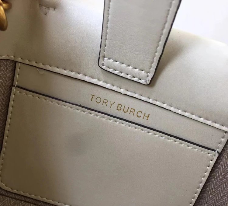 Tory Burch Ella Bio Black Leather Top-Handle Handbag - 16