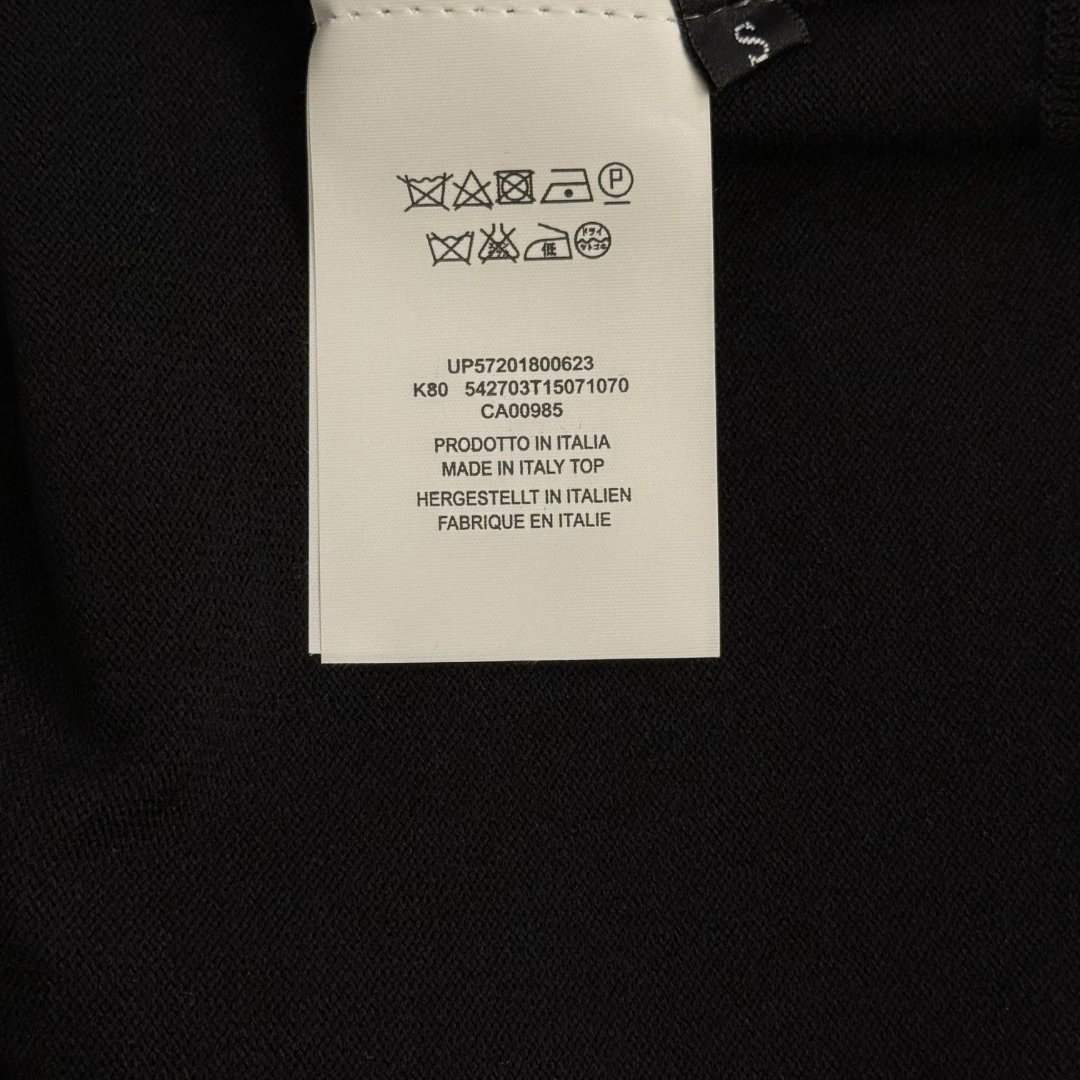 Chanel Camellia Knit Vest-Top Black and White - 10