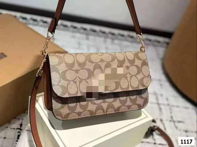 Coach Crossbody Bags Brynn Signature Canvas Flap Bag product detail image 4