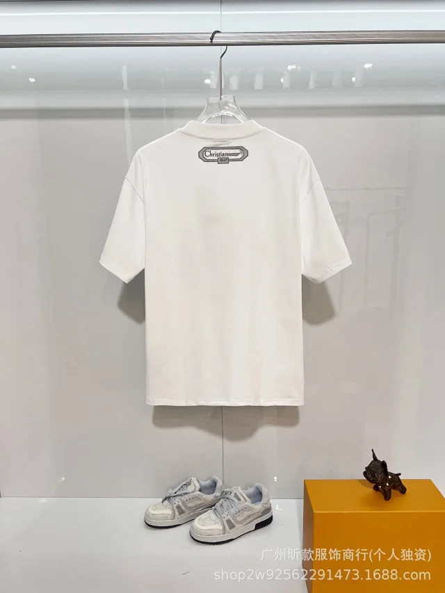 Dior T-Shirts Horse Embroidery product detail image 8