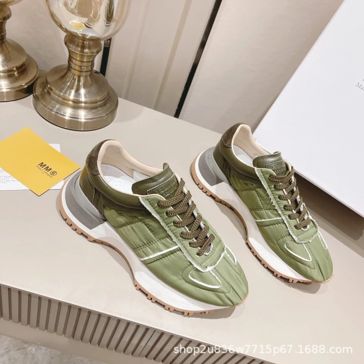 Stone Island Shadow Project Runner Olive Green Sneakers - 20