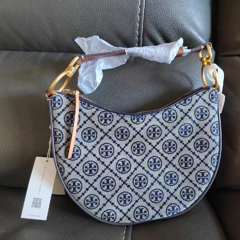 Tory Burch Shoulder Bags T Monogram Small Crescent Bag image 2