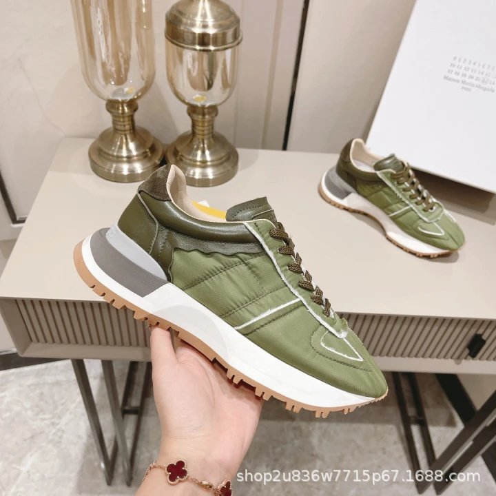 Stone Island Shadow Project Runner Olive Green Sneakers - 21