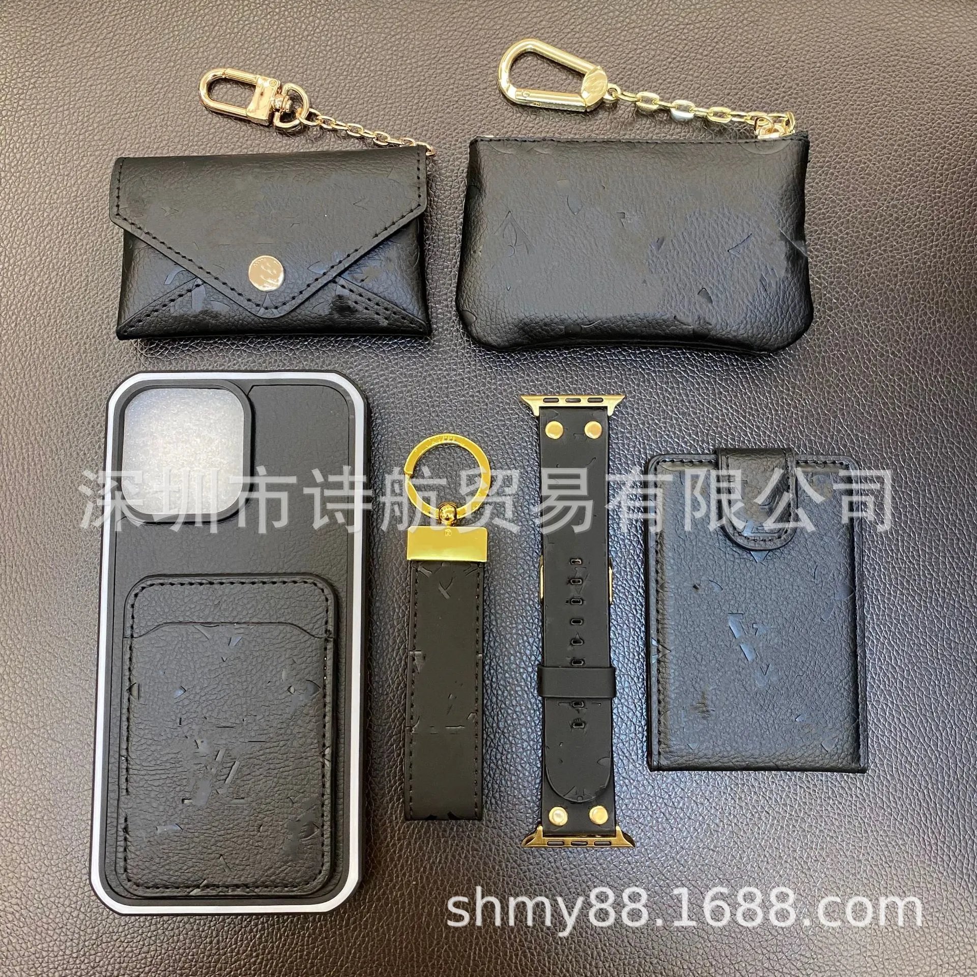 LV Monogram Canvas Beige Multi-Functional Accessories Set - 3