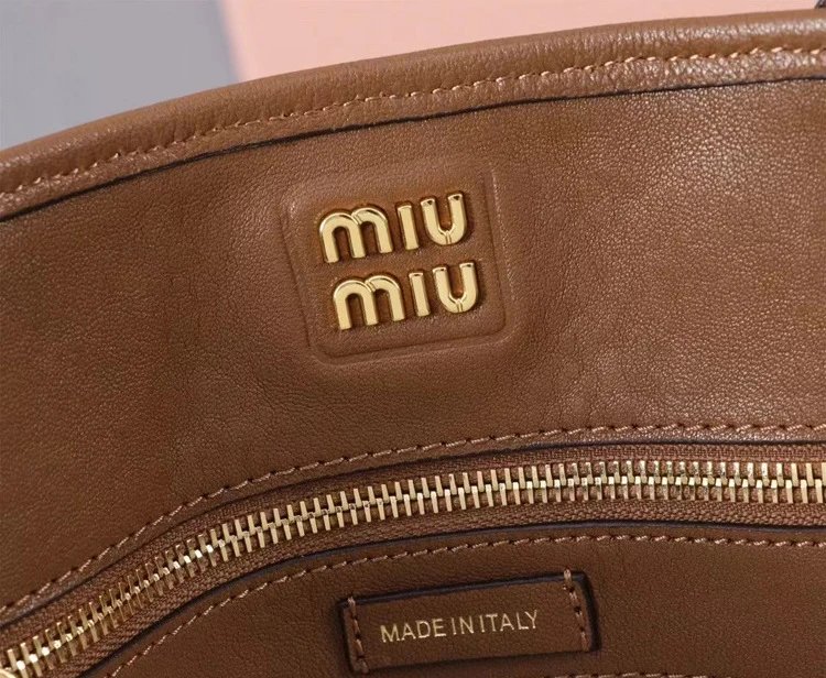 Miu Miu Archivio 2009 Brown Leather Handbag - 17