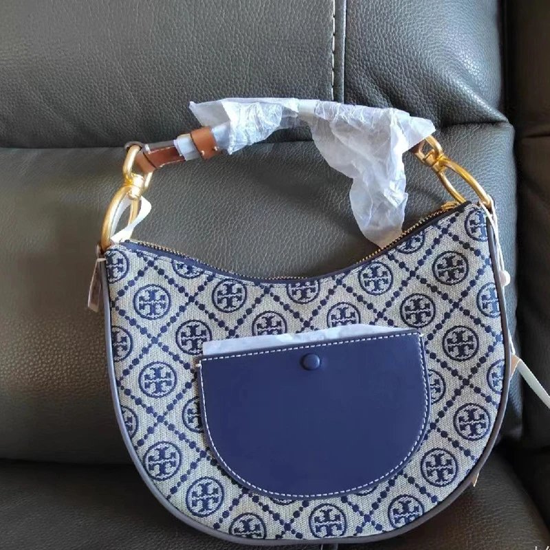 Tory Burch Shoulder Bags T Monogram Small Crescent Bag image 3
