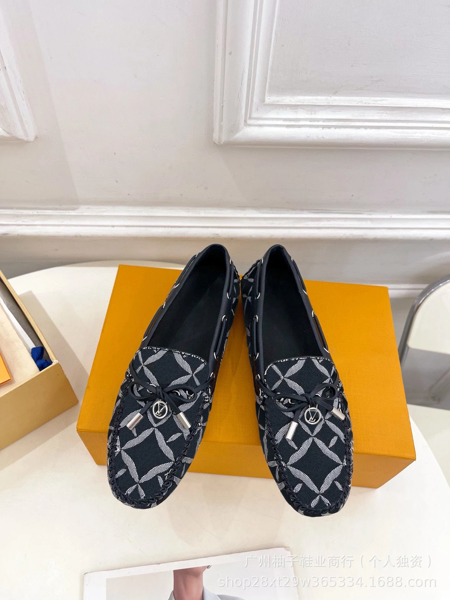 Louis Vuitton Monogram Palm Springs Loafers Beige Brown Leather Loafers - 4
