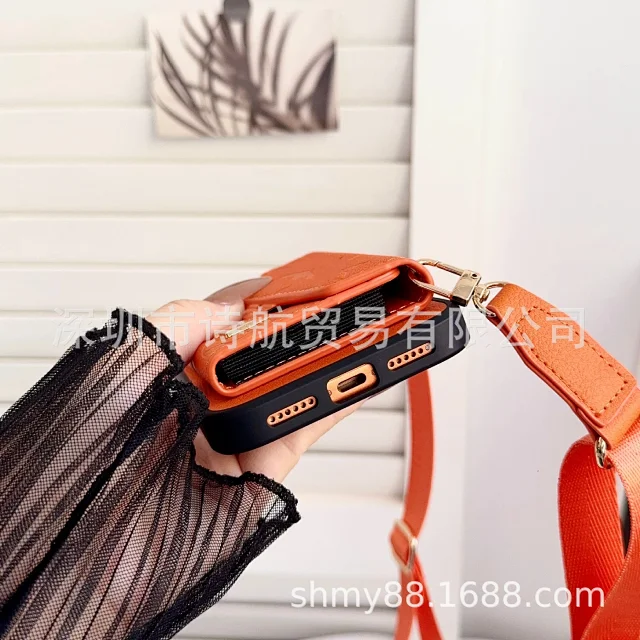Louis Vuitton Phone Cases Card Holder Case with Crossbody Strap product detail image 10