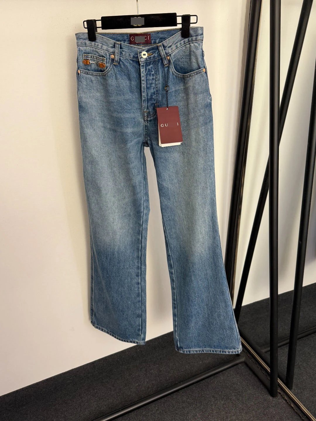 Gucci Flared Denim Jeans Light Blue - 4