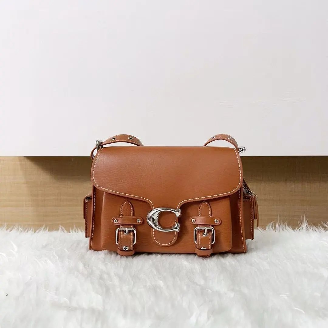 Unbranded Crossbody Bags Flap bag with buckle details and side pockets image 2