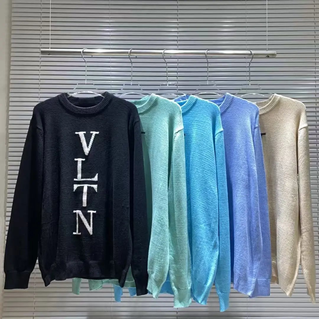 Valentino VLTN Mint Green Knit Sweater - 2