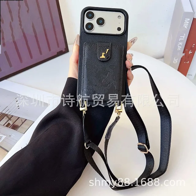 Louis Vuitton Phone Cases Monogram Card Holder Lanyard product detail image 8
