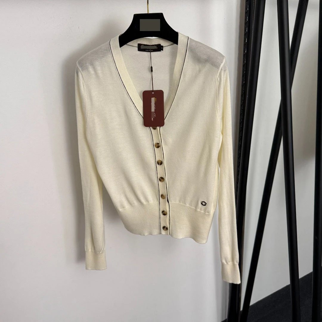 Saint Tears Knit Vest and Cardigan Set Beige Sweater - 8