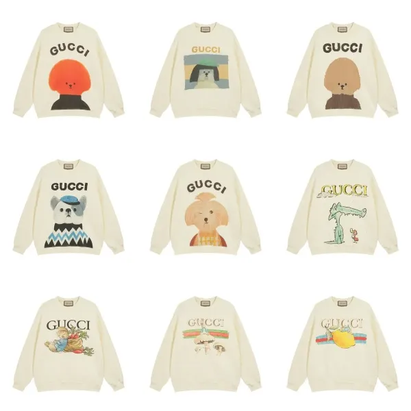 Gucci Knit Logo Hoodie Black - 2