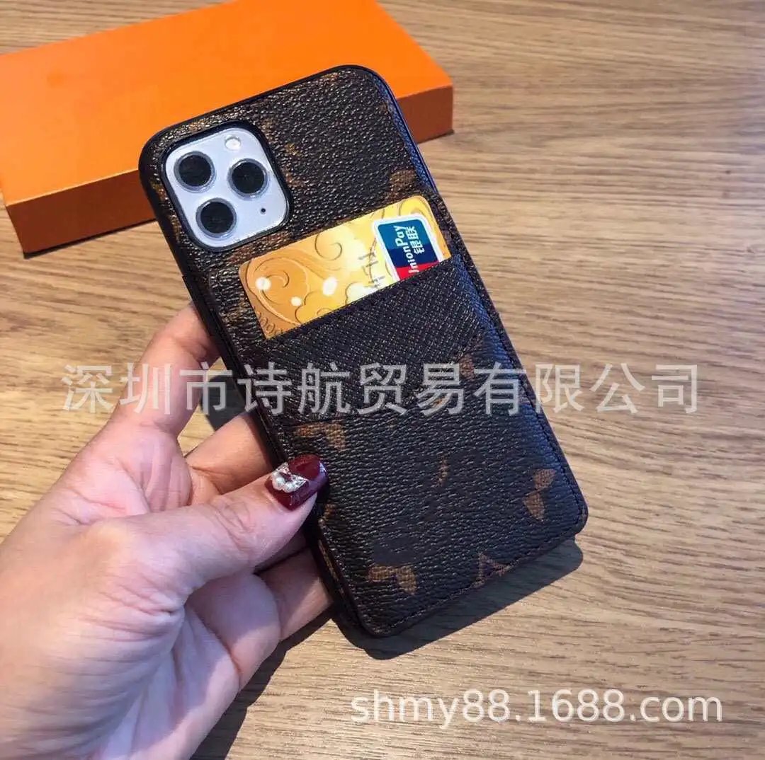 Unbranded Phone Cases Card Slot Monogram-Pattern iPhone Case image 3