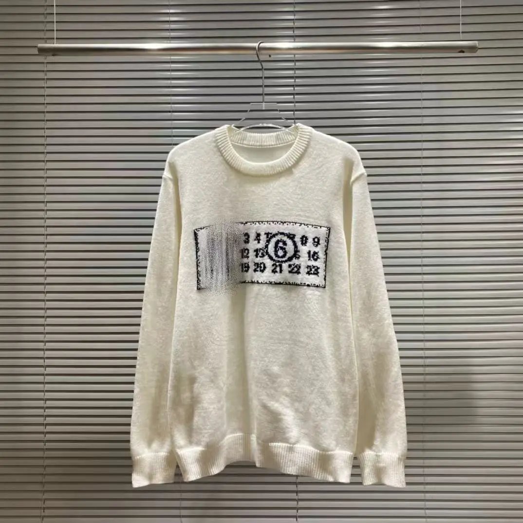 Prada Logo-Embroidered Ivory Knit Sweater - 11