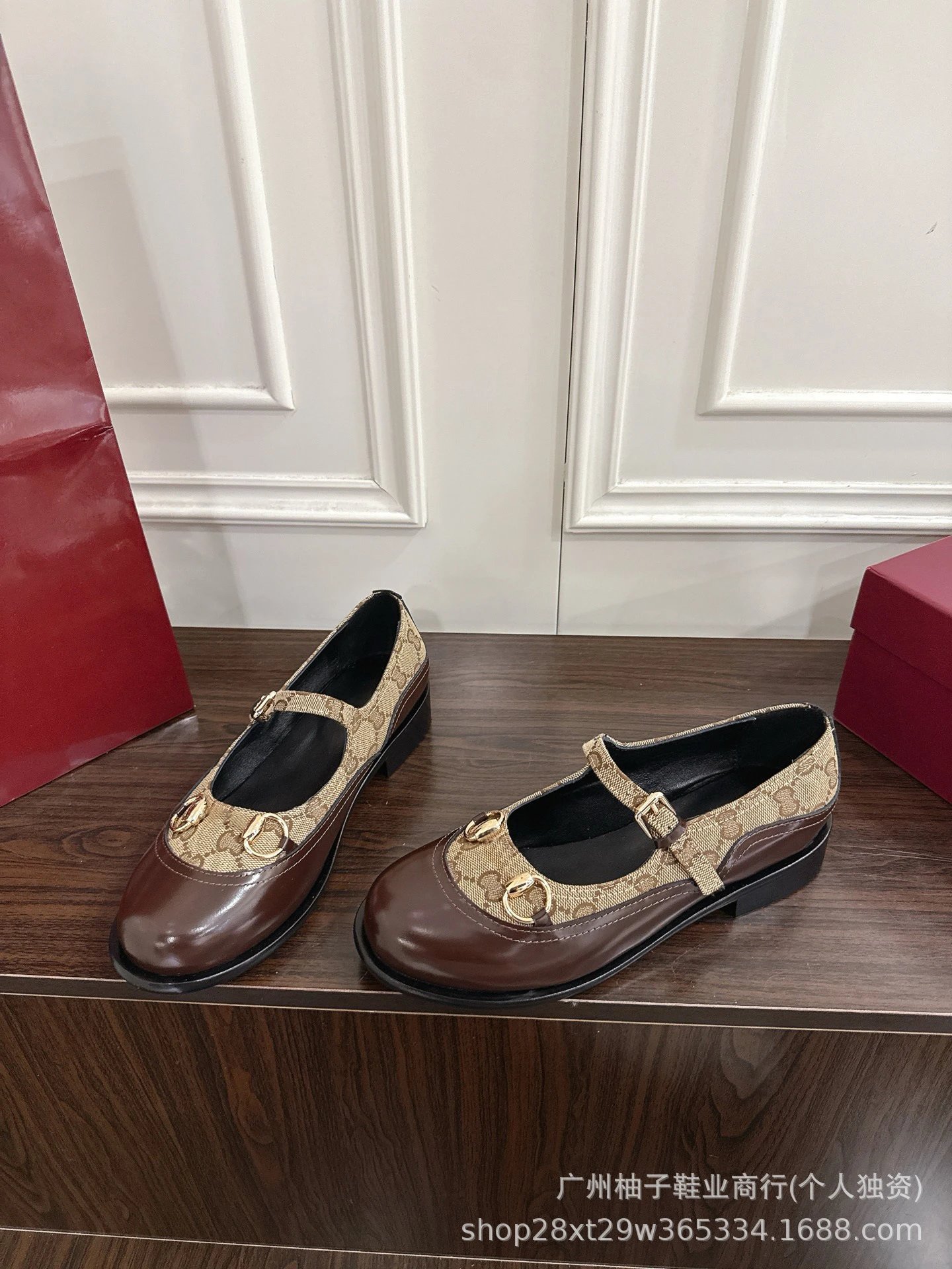 Gucci Horsebit Mary Jane Black Leather Shoes - 15