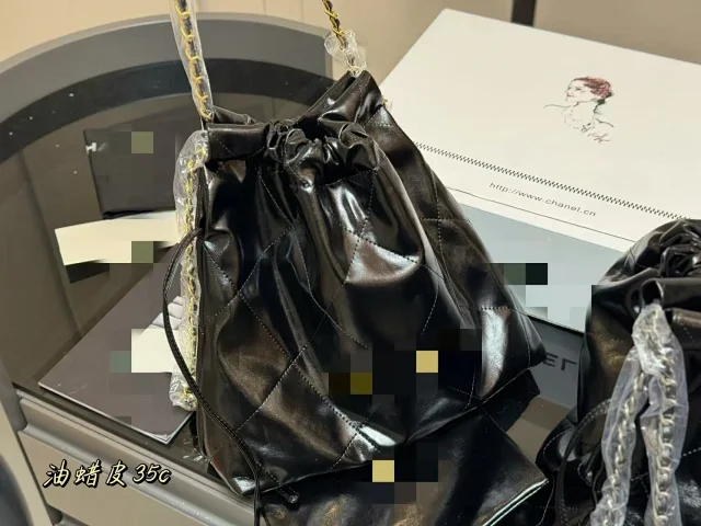 Unbranded Shoulder Bags Drawstring Chain Bag with Pouch product detail image 1