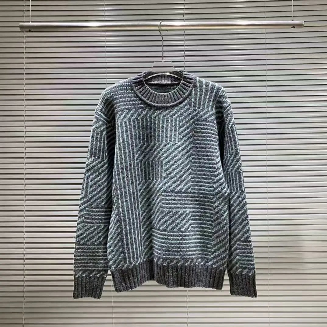 Prada Logo-Embroidered Ivory Knit Sweater - 3
