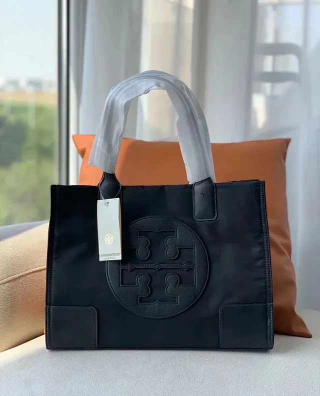 Tory Burch Handbags Nylon tote with Double T logo product detail image 3