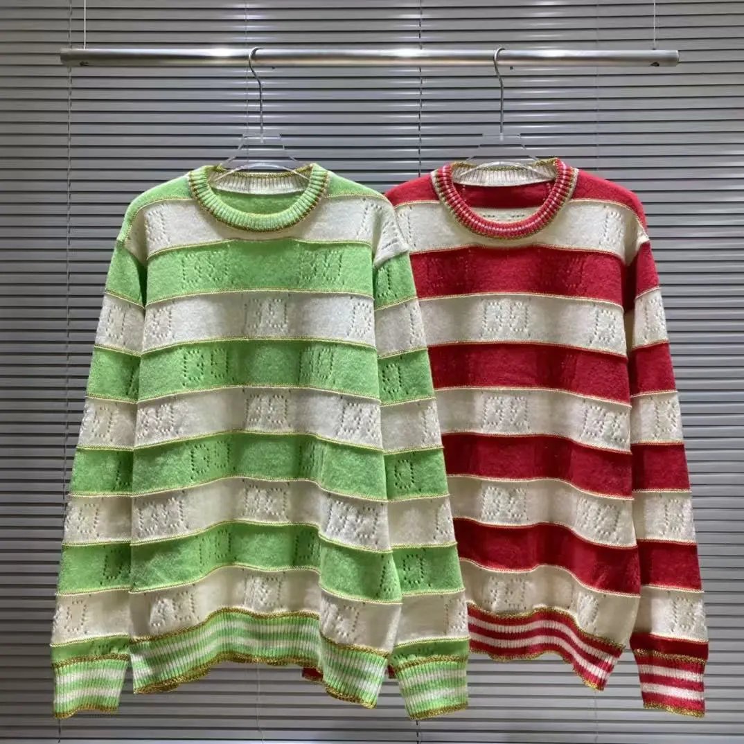 Gucci Flame Embroidered Sweater Beige - 6