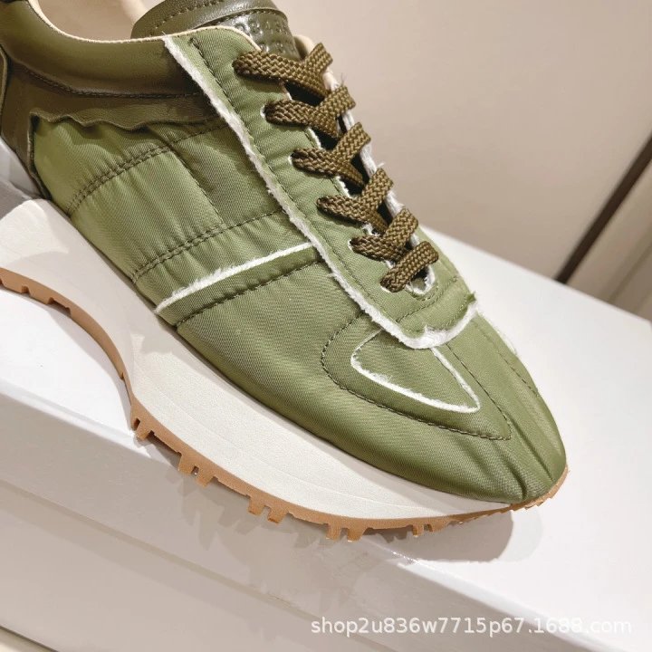 Stone Island Shadow Project Runner Olive Green Sneakers - 23