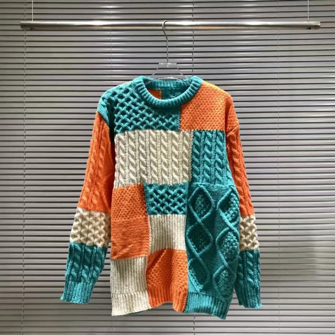 Off-White Deconstructed Logo Knit Sweater Gray - 13