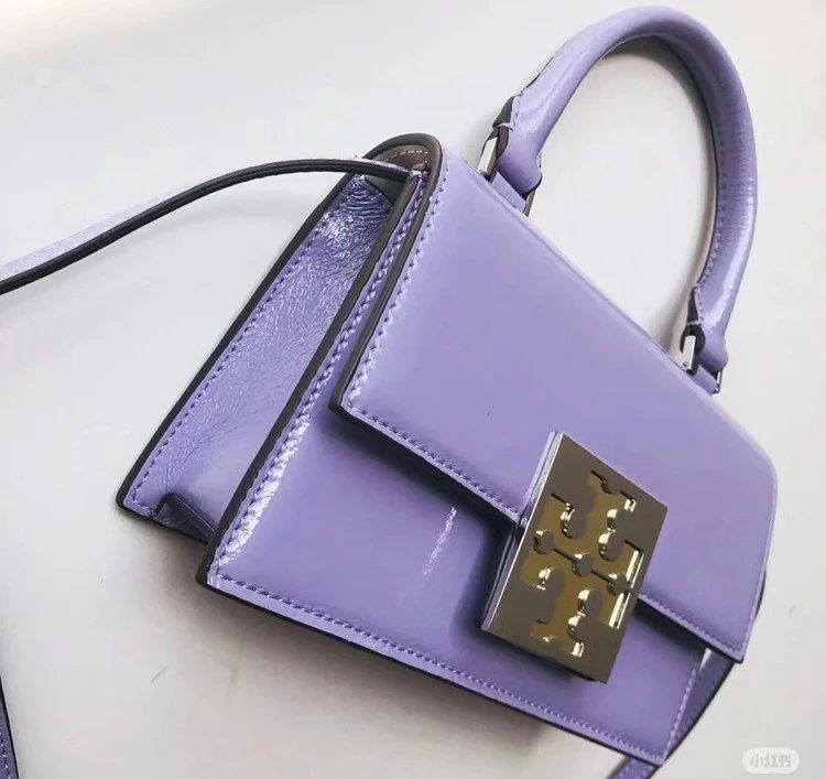 Tory Burch Miller Mini Croc-Embossed Black Shoulder Bag - 13