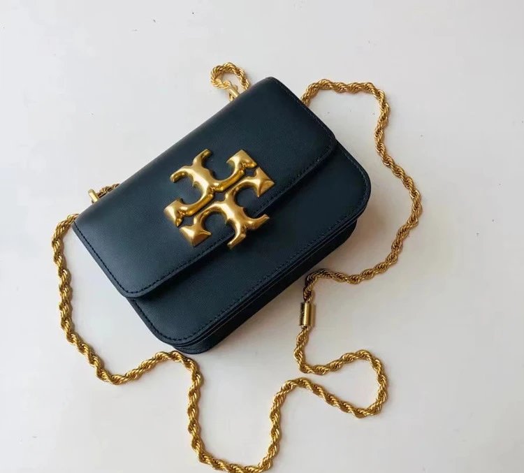Tory Burch Miller Mini Chain Bag Burgundy - 12