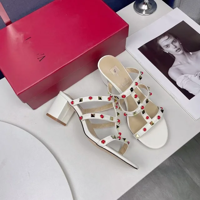 Valentino Sandals Studded Strappy Mule product detail image 6