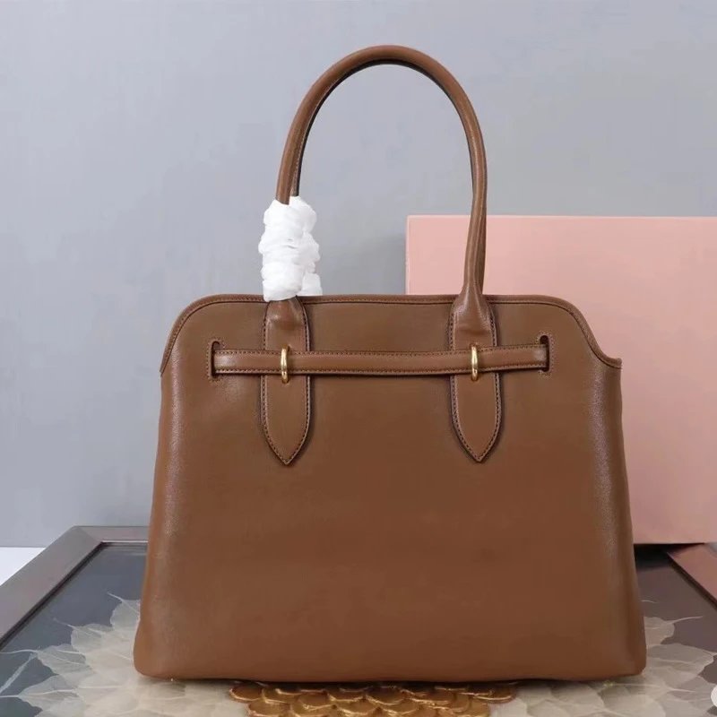Miu Handbags Buckle-Detail Tote Bag image 2