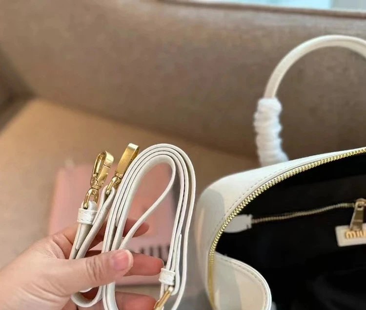 Miu Miu Arcadie Mini Bag Beige Quilted Leather Handbag - 16