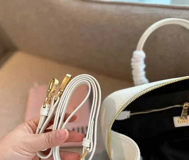 Miu Handbags Matelassé Bowling Bag product detail image 15