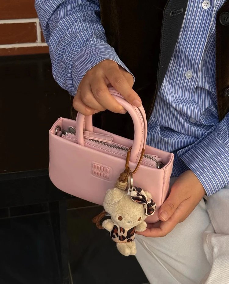 Miu Miu Mini Bag Pink Handbag - 10