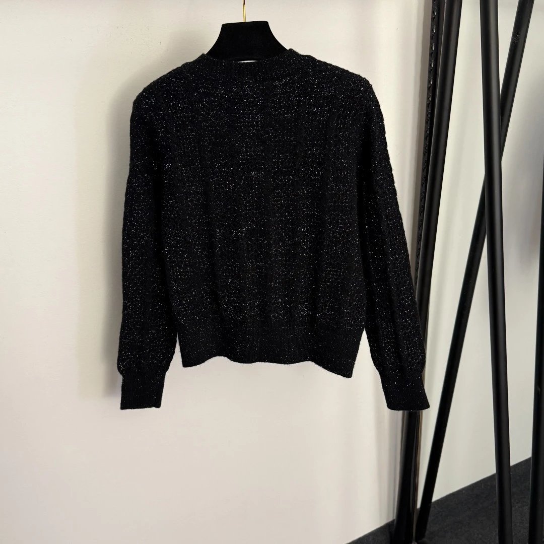 Chanel Pearl-Embellished Cable Knit Cardigan White - 5
