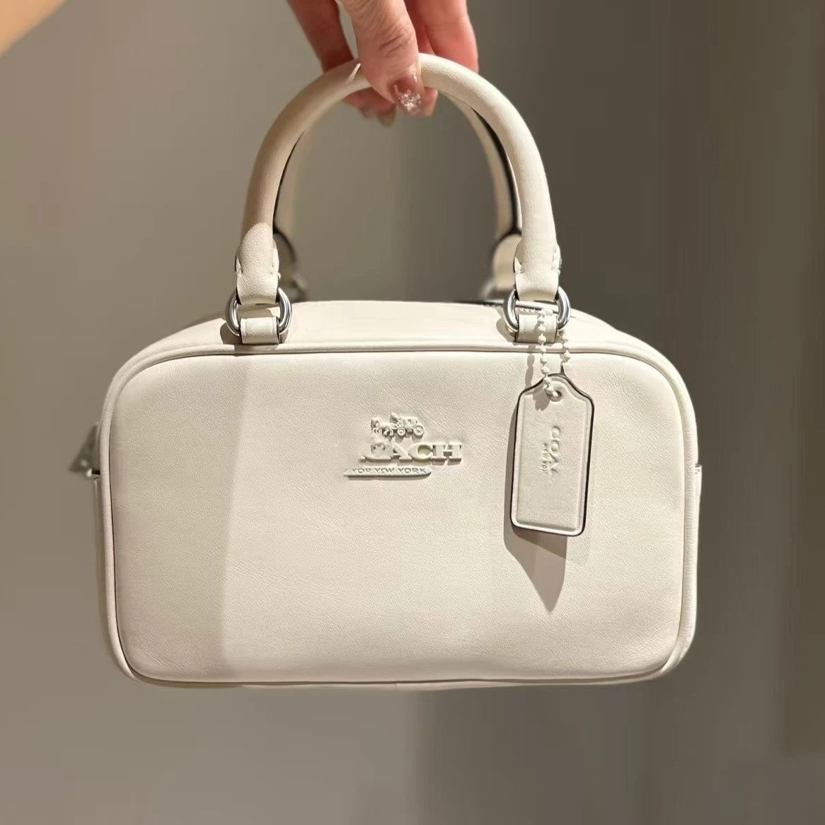 Coach Handbags Small Bowling Bag image 4