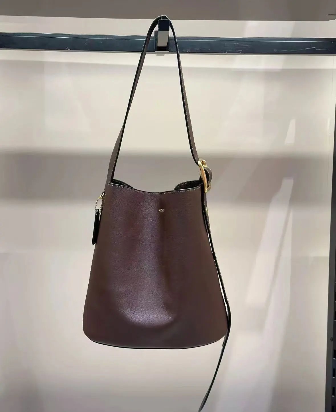 Coach Signature Canvas Bucket Bag Beige - 6