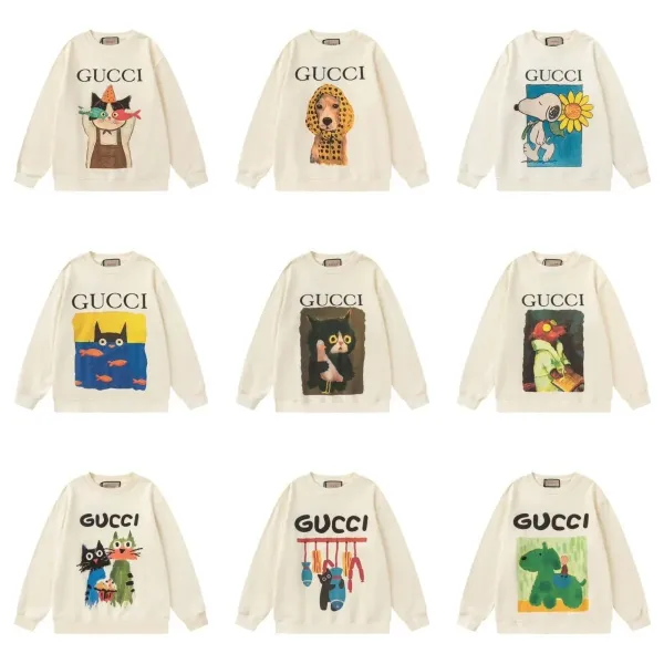 Gucci Knit Logo Hoodie Black - 4