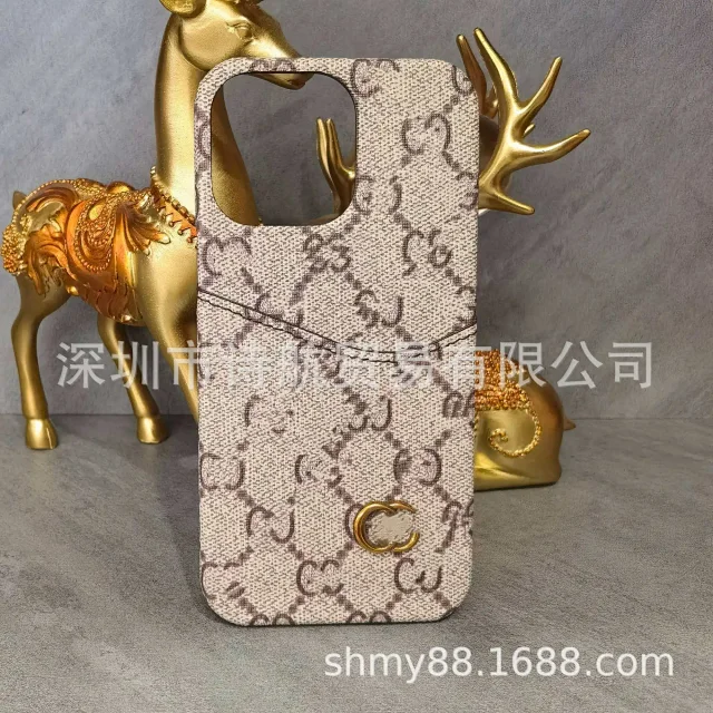 Unbranded Phone Cases Monogram-Pattern Card Holder Case product detail image 1