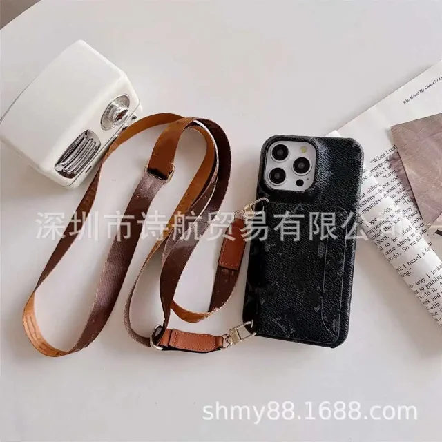 Unbranded Phone Cases Crossbody Strap Card Holder Case product detail image 4
