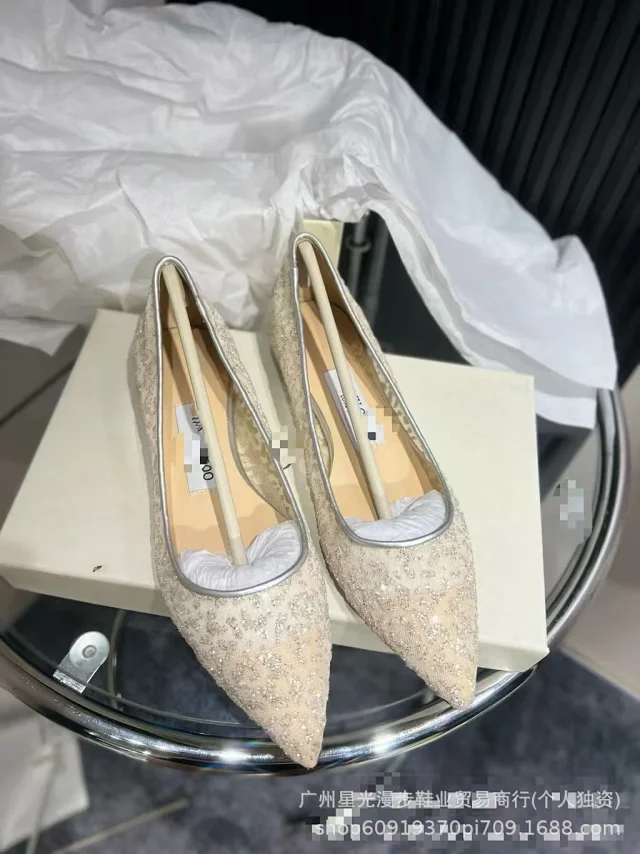 Jimmy Choo High Heels Bing crystal-strap pointed-toe mules product detail image 3