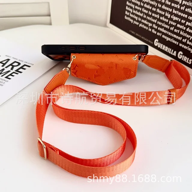 Louis Vuitton Phone Cases Card Holder Case with Crossbody Strap product detail image 11