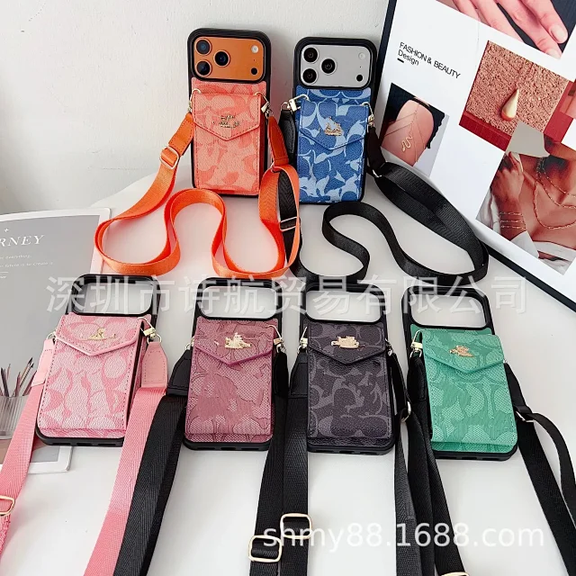 Tory Burch Phone Cases Crossbody Strap Card Holder product detail image 3