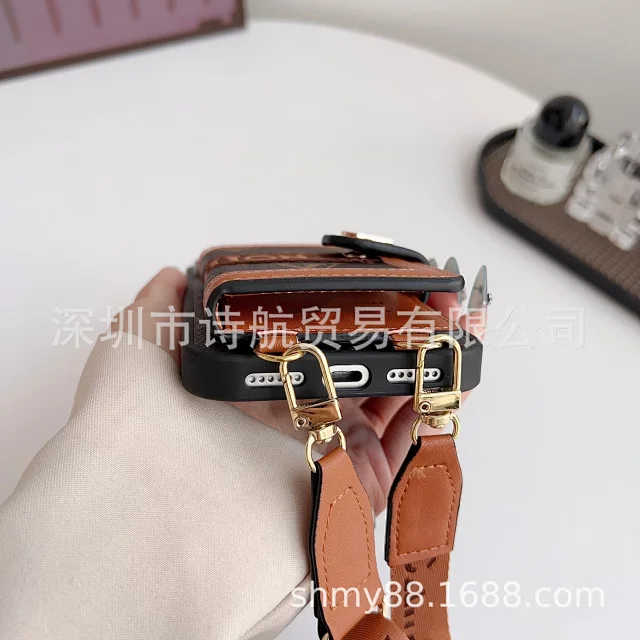 Louis Vuitton Phone Cases Card Holder Case with Detachable Crossbody Strap product detail image 14