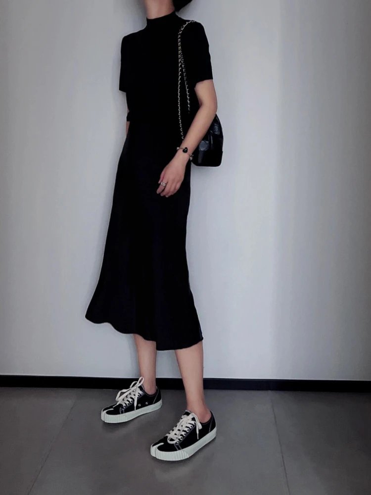 Maison Margiela Tabi Canvas Sneakers Black/Off-White - 6
