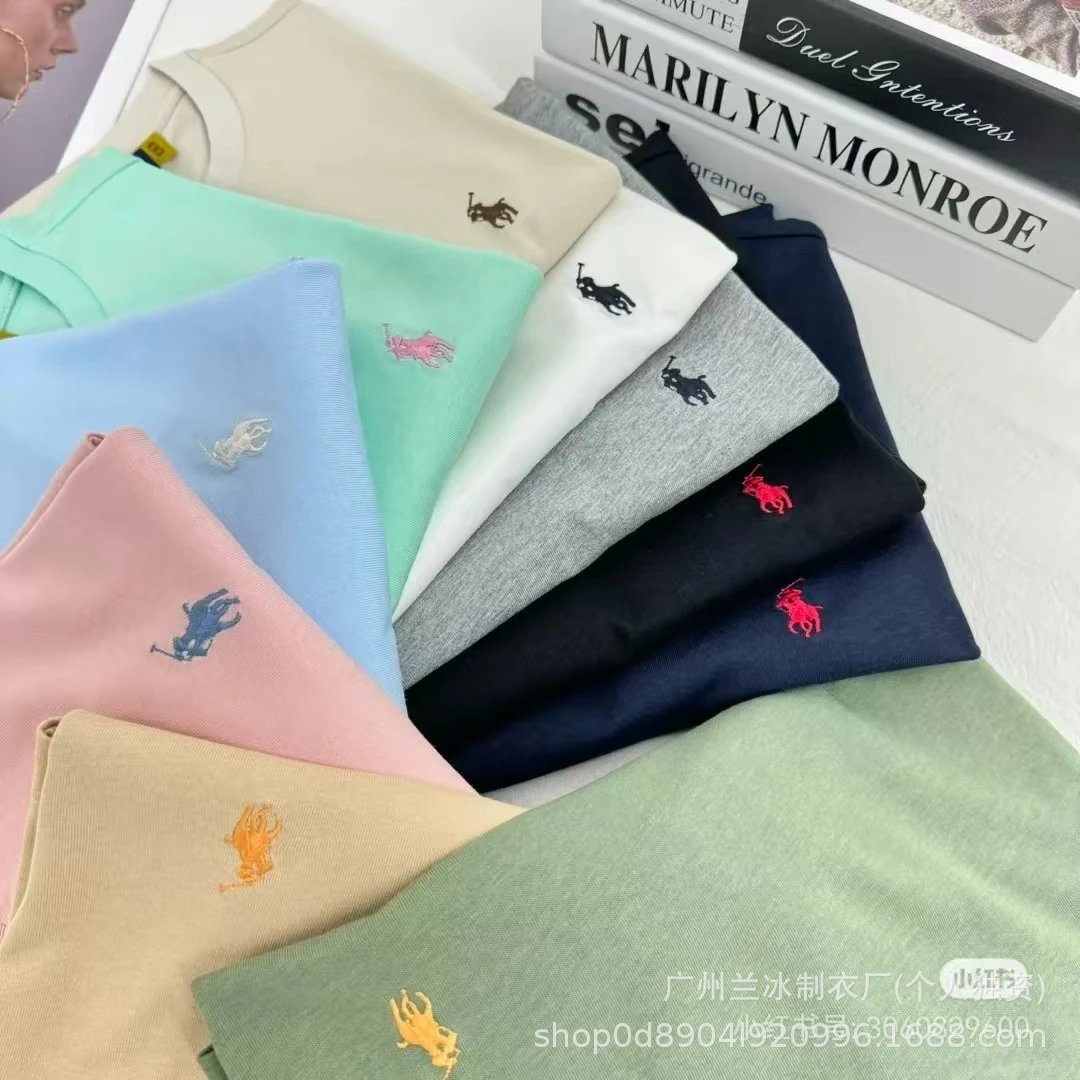 Ralph Lauren Classic Fit Cotton T-Shirt Olive Gray T-Shirt - 3