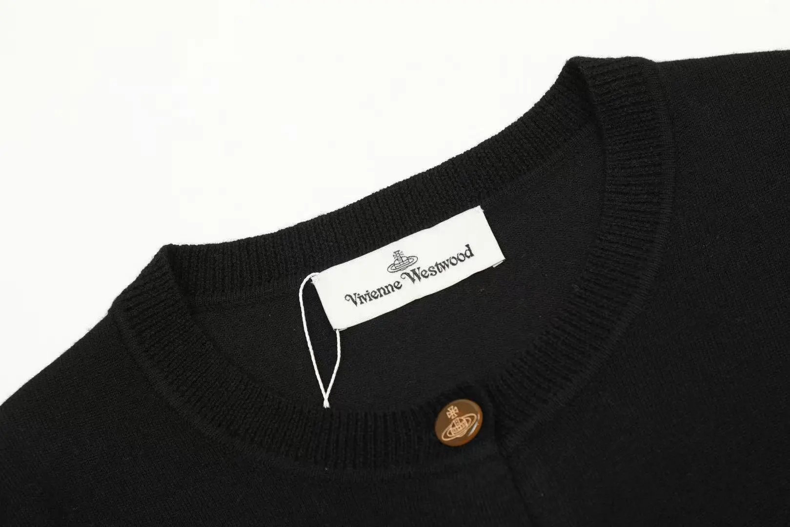 Vivienne Westwood Orb Embroidered Gray Cardigan - 8
