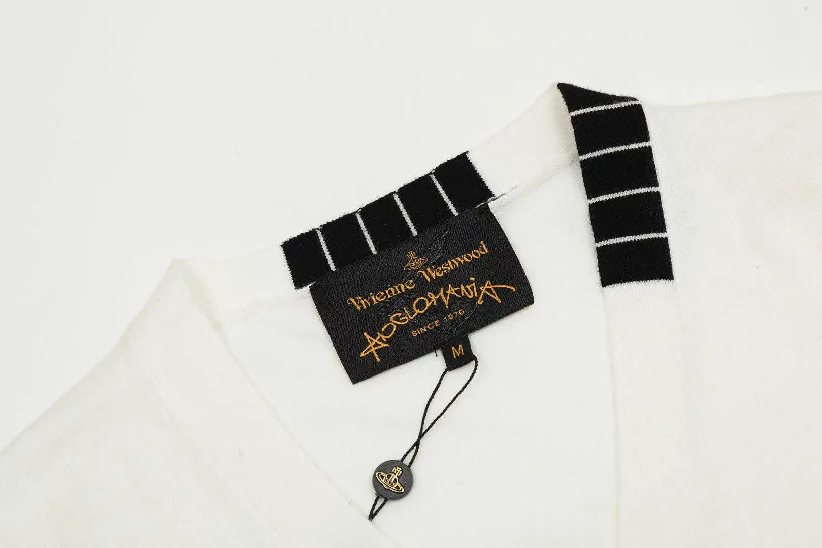 Vivienne Westwood x Kosho & Co White Striped Cardigan - 3